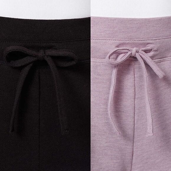 32 Degrees Cool Ladies Soft Stretch Shorts with Drawstring & Pockets, 2 pack - Picture 3 of 8